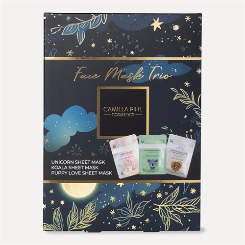 Camilla Pihl Cosmetics Sheet Mask Trio